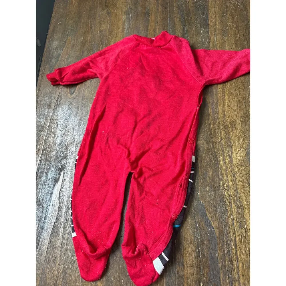 Vintage 90s Chicago Bulls Romper Americas Sport Team 0-3 Months